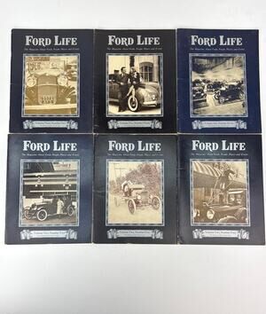 Ford Life Magazines The Magazine About Fords, People, Places & Events - Lot of 6